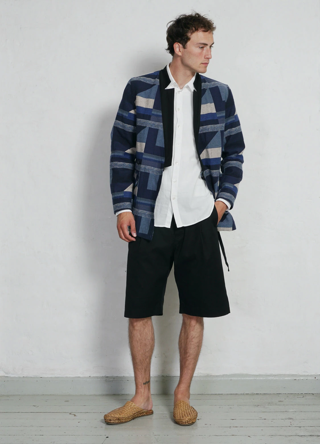 HANSEN GARMENTS FALK | Kakashi Blazer | Blue Mix 5 HANSEN GARMENTS FALK | Kakashi Blazer | Blue Mix - Image 5