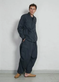 HANSEN GARMENTS BENNY | Super Wide Ballon Trousers | Blue Grey 9 HANSEN GARMENTS BENNY | Super Wide Ballon Trousers | Blue Grey -Deals Bottoms Store ss23 remy benny blue grey 1