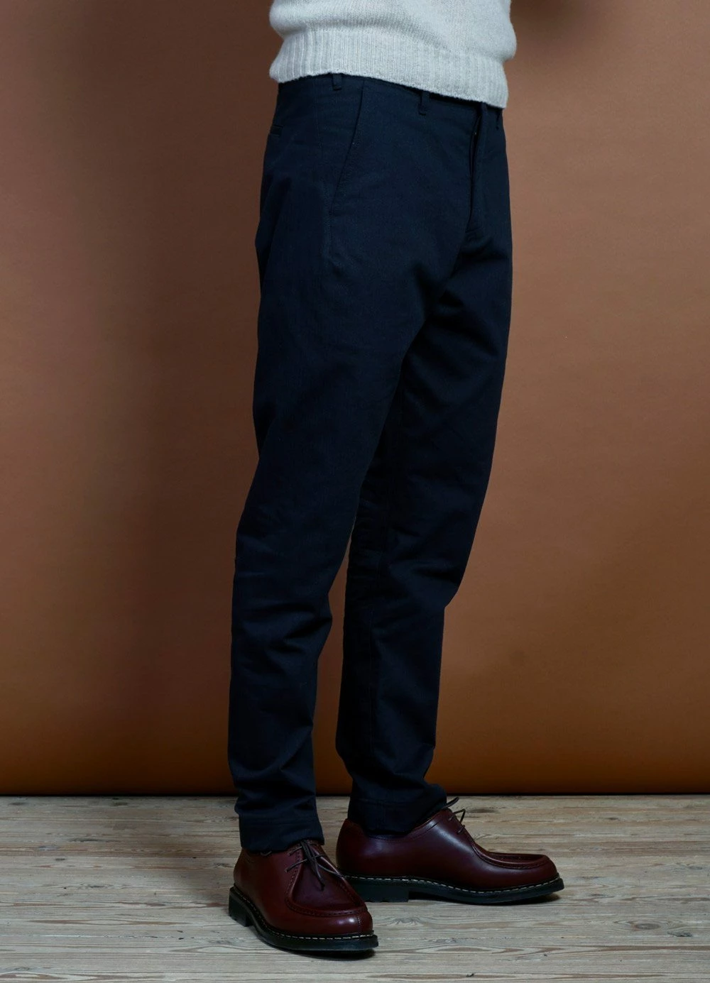 HANSEN GARMENTS SVENNING | Slim Fit Trousers | Navy 5 HANSEN GARMENTS SVENNING | Slim Fit Trousers | Navy - Image 5