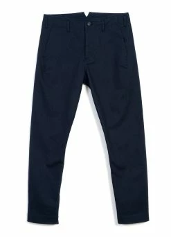 HANSEN GARMENTS SVENNING | Slim Fit Trousers | Navy
