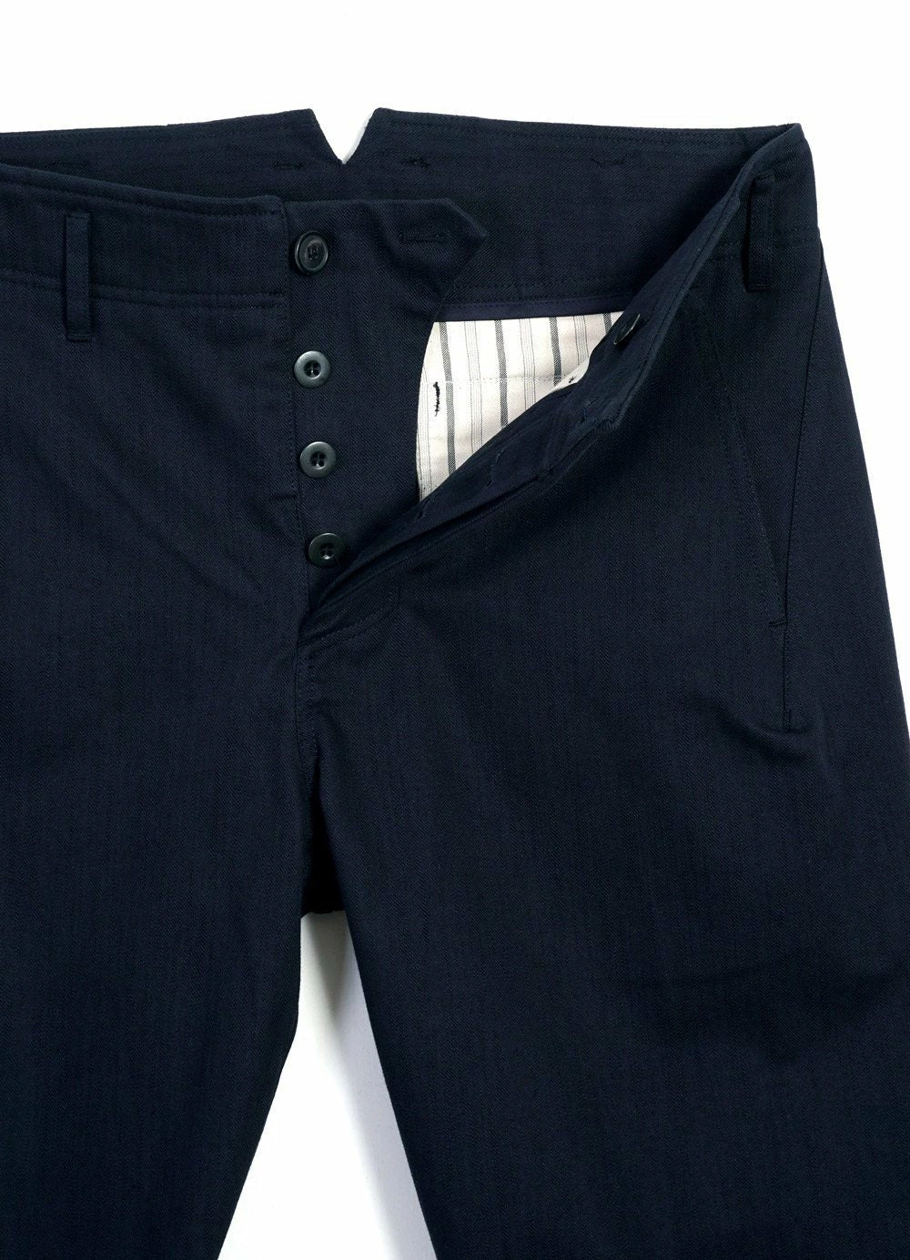 HANSEN GARMENTS SVENNING | Slim Fit Trousers | Navy 3 HANSEN GARMENTS SVENNING | Slim Fit Trousers | Navy - Image 3