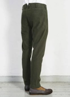 HANSEN GARMENTS SVENNING | Slim Fit Trousers | Dark Green -Deals Bottoms Store svenning slim fit trousers dark green hansen garments 828497
