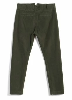 HANSEN GARMENTS SVENNING | Slim Fit Trousers | Dark Green -Deals Bottoms Store svenning slim fit trousers dark green hansen garments 916891
