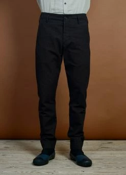 HANSEN GARMENTS SVENNING | Slim Fit Trousers | Nero -Deals Bottoms Store svenning slim fit trousers nero hansen garments 762852