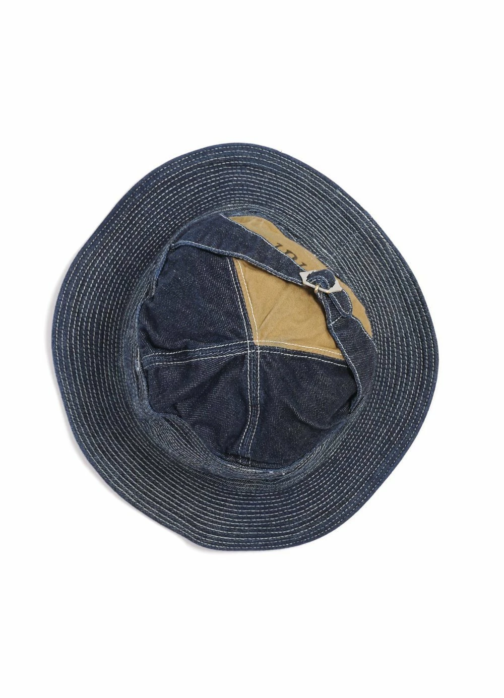 KAPITAL THE OLD MAN AND THE SEA | 12oz Denim Hat | Dark 2 KAPITAL THE OLD MAN AND THE SEA | 12oz Denim Hat | Dark - Image 2