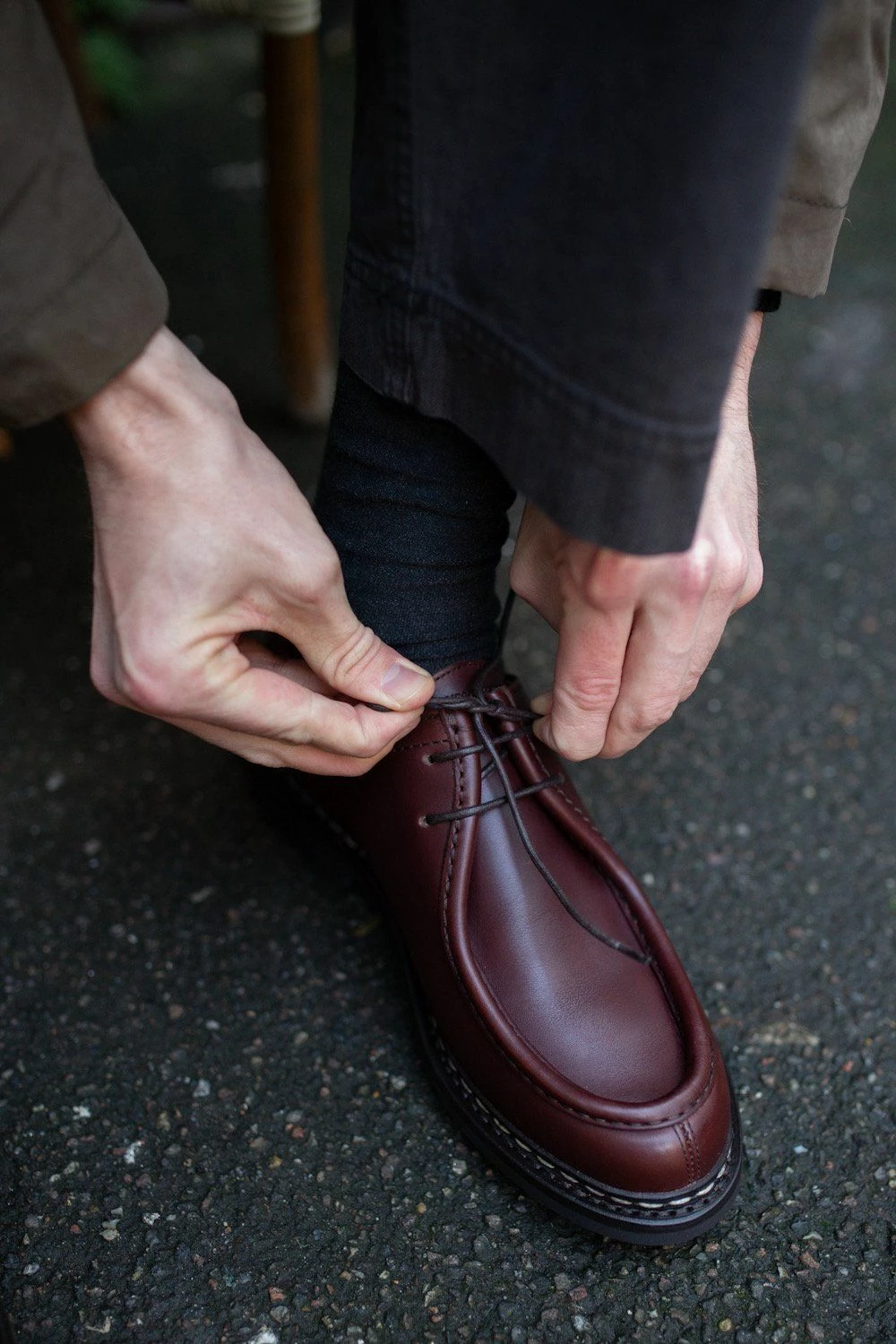 Heschung THUYA | Leather Derby Shoe | Burgundy 2 Heschung THUYA | Leather Derby Shoe | Burgundy - Image 2