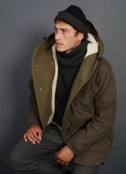 HANSEN GARMENTS TORE | Block Colour Beanie | Black/Pinetree 5 HANSEN GARMENTS TORE | Block Colour Beanie | Black/Pinetree -Deals Bottoms Store tore block colour beanie blackpinetree 55 689698