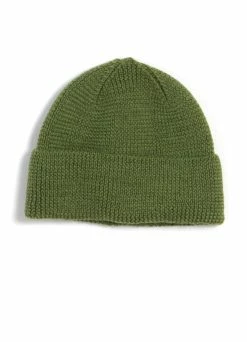 HANSEN GARMENTS TORE | Knitted Rib Beanie | Green