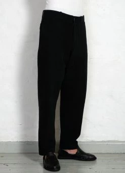 HANSEN GARMENTS TRYGVE | Wide Cut Cropped Trousers | Black 11 HANSEN GARMENTS TRYGVE | Wide Cut Cropped Trousers | Black -Deals Bottoms Store trygve wide cut cropped trousers black hansen garments 692426
