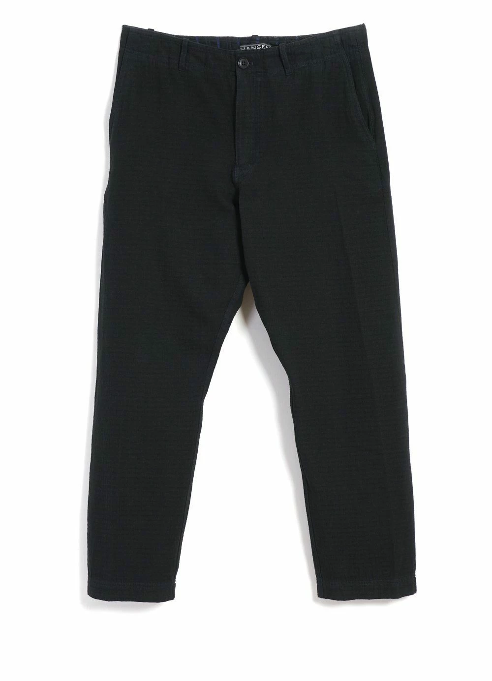 HANSEN GARMENTS TRYGVE | Wide Cut Cropped Trousers | Black 1 HANSEN GARMENTS TRYGVE | Wide Cut Cropped Trousers | Black