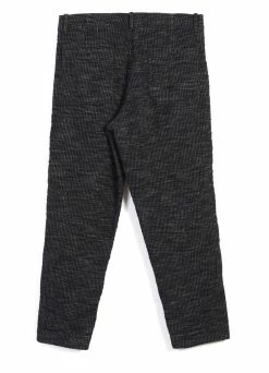 HANSEN GARMENTS TRYGVE | Wide Cut Cropped Trousers | Black Hemp 9 HANSEN GARMENTS TRYGVE | Wide Cut Cropped Trousers | Black Hemp -Deals Bottoms Store trygve wide cut cropped trousers black hemp hansen garments 919307
