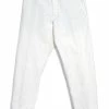 HANSEN GARMENTS TRYGVE | Wide Cut Cropped Trousers | Off White