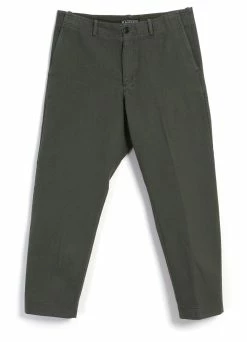 HANSEN GARMENTS TRYGVE | Wide Cut Cropped Trousers | Rosemary
