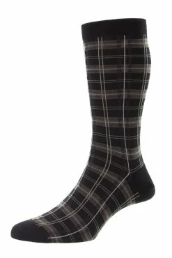 PANTHERELLA TURNHAM | Tartan Check | Black