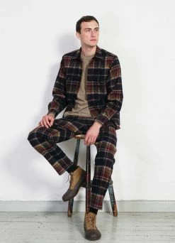 HANSEN GARMENTS TYGE | Wide Cut Cropped Trousers | Multi Colour Check 16 HANSEN GARMENTS TYGE | Wide Cut Cropped Trousers | Multi Colour Check -Deals Bottoms Store tyge wide cut cropped trousers multi colour check hansen garments 124712