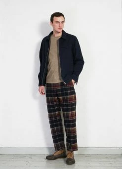 HANSEN GARMENTS TYGE | Wide Cut Cropped Trousers | Multi Colour Check 19 HANSEN GARMENTS TYGE | Wide Cut Cropped Trousers | Multi Colour Check -Deals Bottoms Store tyge wide cut cropped trousers multi colour check hansen garments 529309