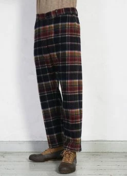 HANSEN GARMENTS TYGE | Wide Cut Cropped Trousers | Multi Colour Check 21 HANSEN GARMENTS TYGE | Wide Cut Cropped Trousers | Multi Colour Check -Deals Bottoms Store tyge wide cut cropped trousers multi colour check hansen garments 769952