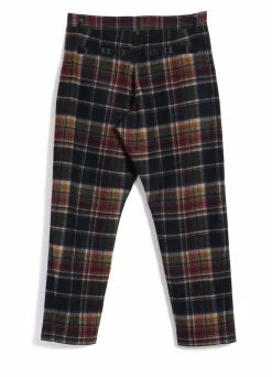 HANSEN GARMENTS TYGE | Wide Cut Cropped Trousers | Multi Colour Check 14 HANSEN GARMENTS TYGE | Wide Cut Cropped Trousers | Multi Colour Check -Deals Bottoms Store tyge wide cut cropped trousers multi colour check hansen garments 871834