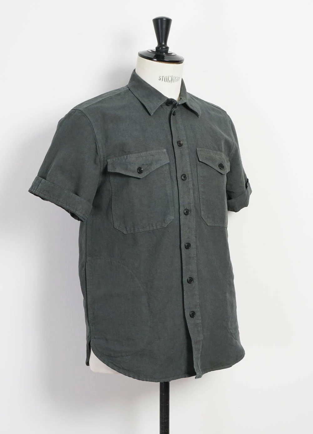 HANSEN GARMENTS VILLY | Short Sleeve Shirt | Oxidized 3 HANSEN GARMENTS VILLY | Short Sleeve Shirt | Oxidized - Image 3
