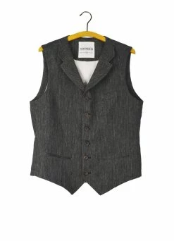HANSEN GARMENTS WILLIAM | Casual Vest | Dark Navy