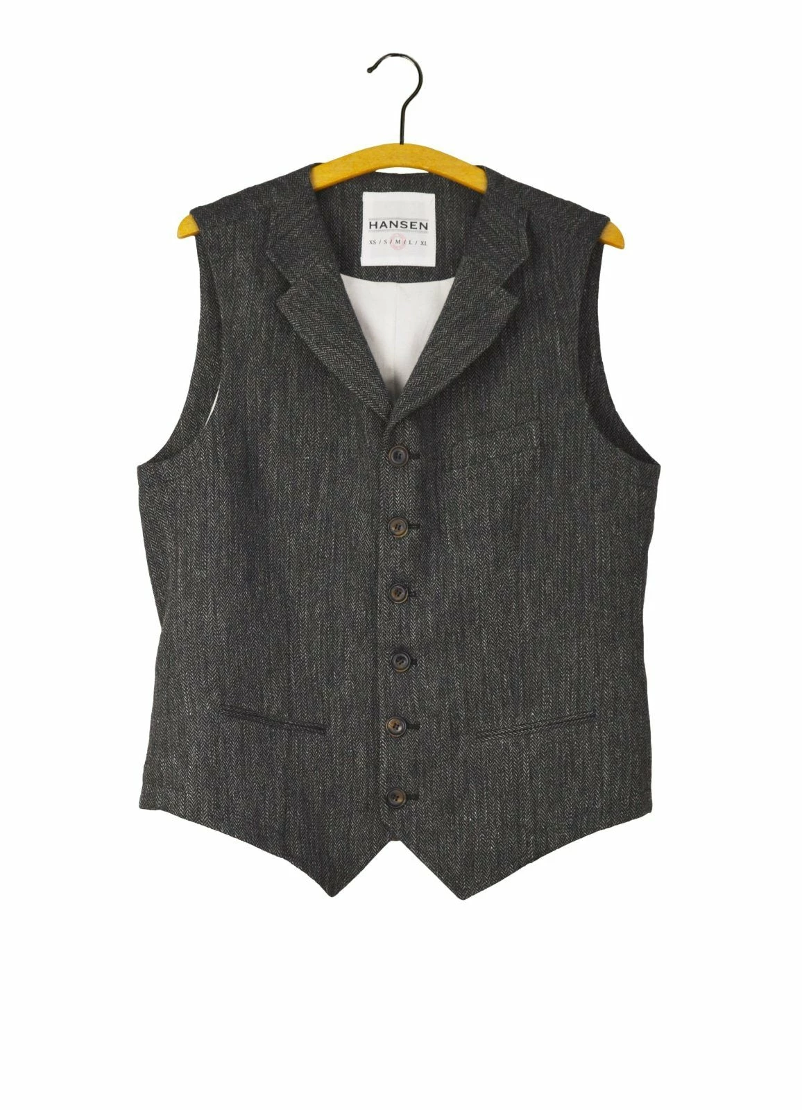 HANSEN GARMENTS WILLIAM | Casual Vest | Dark Navy 1 HANSEN GARMENTS WILLIAM | Casual Vest | Dark Navy